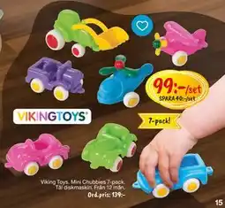 Leklust Viking Toys Mini Chubbies, SEK 99 erbjuda