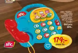 Leklust ABC Telefon, SEK 179 erbjuda