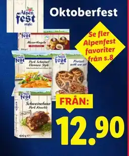 Lidl Alpenfest favoriter erbjuda
