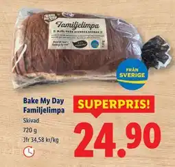 Lidl Bake My Day Familjelimpa, SEK 24.9 erbjuda