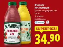 Lidl Brämhults Bär-/fruktdryck, SEK 34.9 erbjuda