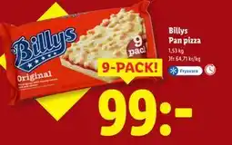 Lidl Billys Pan pizza, SEK 99 erbjuda