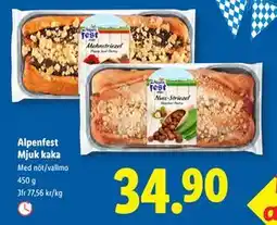 Lidl Alpenfest Mjuk kaka, SEK 34.9 erbjuda