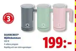 Lidl SILVERCREST Mjölkskummare, SEK 199 erbjuda