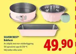 Lidl SILVERCREST Bakform, SEK 49.9 erbjuda