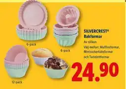 Lidl SILVERCREST Bakformar, SEK 24.9 erbjuda