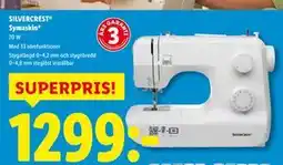 Lidl SILVERCREST Symaskin, SEK 1299 erbjuda