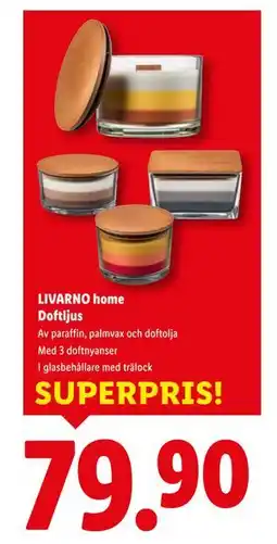 Lidl LIVARNO home Doftljus, SEK 79.9 erbjuda