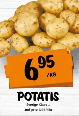 Bazaar Food market Potatis erbjuda