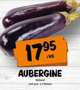Bazaar Food market Aubergine erbjuda
