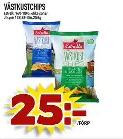 Prisma Mat ESTRELLA Västkustchips erbjuda