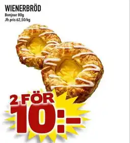Prisma Mat Wienerbröd erbjuda