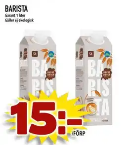 Prisma Mat GARANT Barista erbjuda