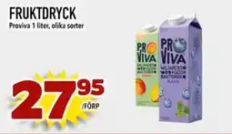 Prisma Mat PROVIVA Fruktdryck erbjuda