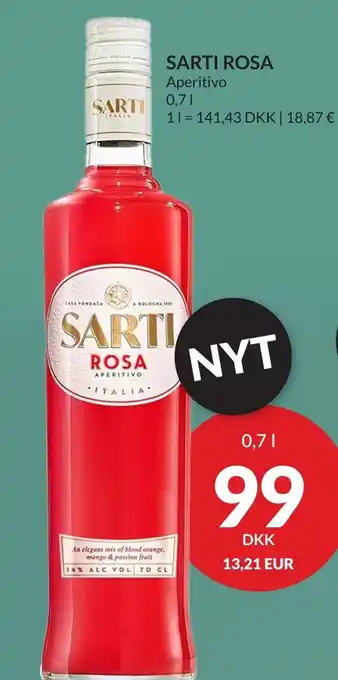 Nielsen Discount Sarti rosa erbjuda