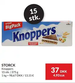 Nielsen Discount KNOPPERS Storck erbjuda