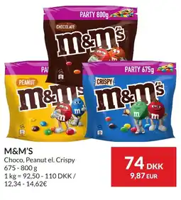 Nielsen Discount M&m's erbjuda