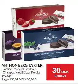 Nielsen Discount ANTHON BERG Tærter erbjuda