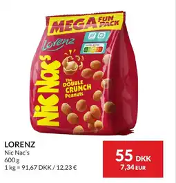 Nielsen Discount NIC NAC'S Lorenz erbjuda