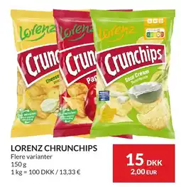 Nielsen Discount LORENZ Chrunchips erbjuda