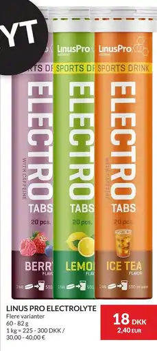 Nielsen Discount Linus pro electrolyte erbjuda