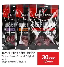 Nielsen Discount JACK LINK'S Beef jerky erbjuda