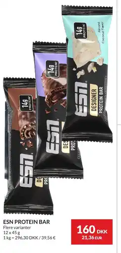 Nielsen Discount Esn protein bar erbjuda