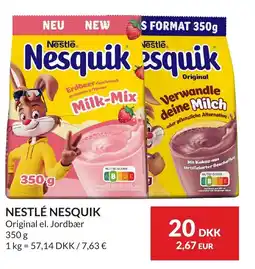 Nielsen Discount NESTLÉ Nesquik erbjuda