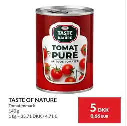 Nielsen Discount Taste of nature erbjuda