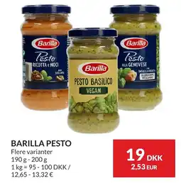 Nielsen Discount BARILLA Pesto erbjuda