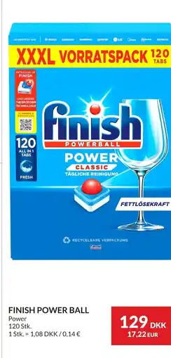 Nielsen Discount FINISH Power ball erbjuda