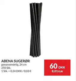 Nielsen Discount Abena sugerør erbjuda