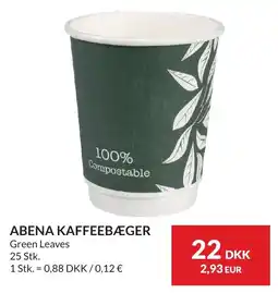 Nielsen Discount Abena kaffeebæger erbjuda