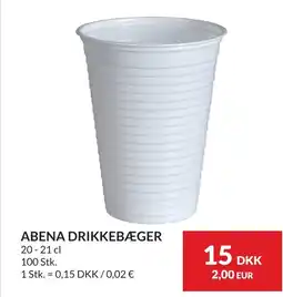 Nielsen Discount Abena drikkebæger erbjuda