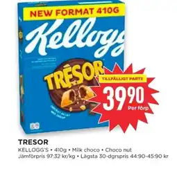 Willys KELLOGG'S Tresor erbjuda