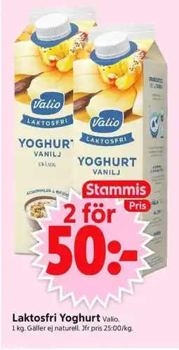 ICA Supermarket VALIO Laktosfri Yoghurt erbjuda