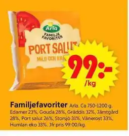 ICA Supermarket ARLA Familjefavoriter erbjuda
