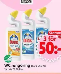 ICA Supermarket DUCK WC rengöring erbjuda