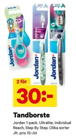 City Gross Tandborste, SEK 30 erbjuda