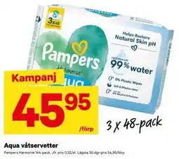 City Gross Aqua våtservetter, SEK 45.95 erbjuda