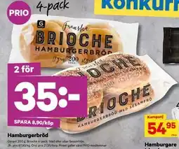 City Gross Hamburgerbröd, Pris i appen erbjuda