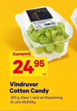 City Gross Vindruvor Cotton Candy, SEK 24.95 erbjuda