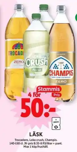 ICA Maxi Läsk erbjuda
