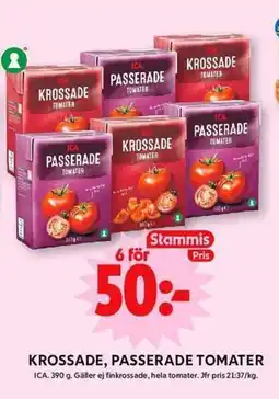 ICA Maxi ICA Krossade, passerade tomater erbjuda