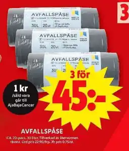 ICA Maxi ICA Avfallspåse erbjuda