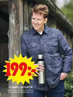 ICA Maxi Flanellskjorta erbjuda