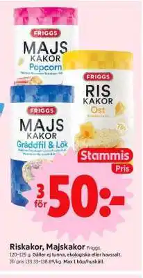 ICA Supermarket Riskakor, Majskakor erbjuda