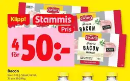 ICA Supermarket BACON erbjuda