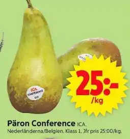 ICA Supermarket Päron conference erbjuda