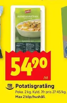 ICA Supermarket POTATISGRATÄNG erbjuda